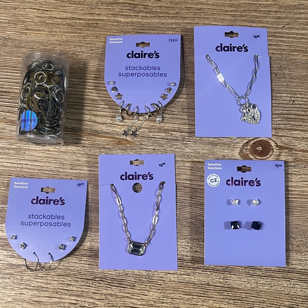 New Claire’s Jewelry Set